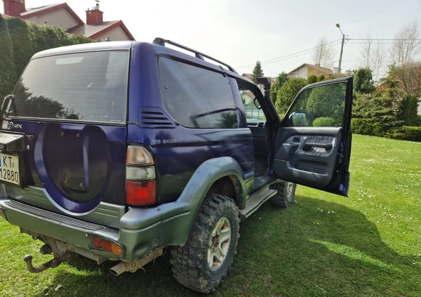 Toyota Land Cruiser cena 27500 przebieg: 265000, rok produkcji 1997 z Tarnów małe 37